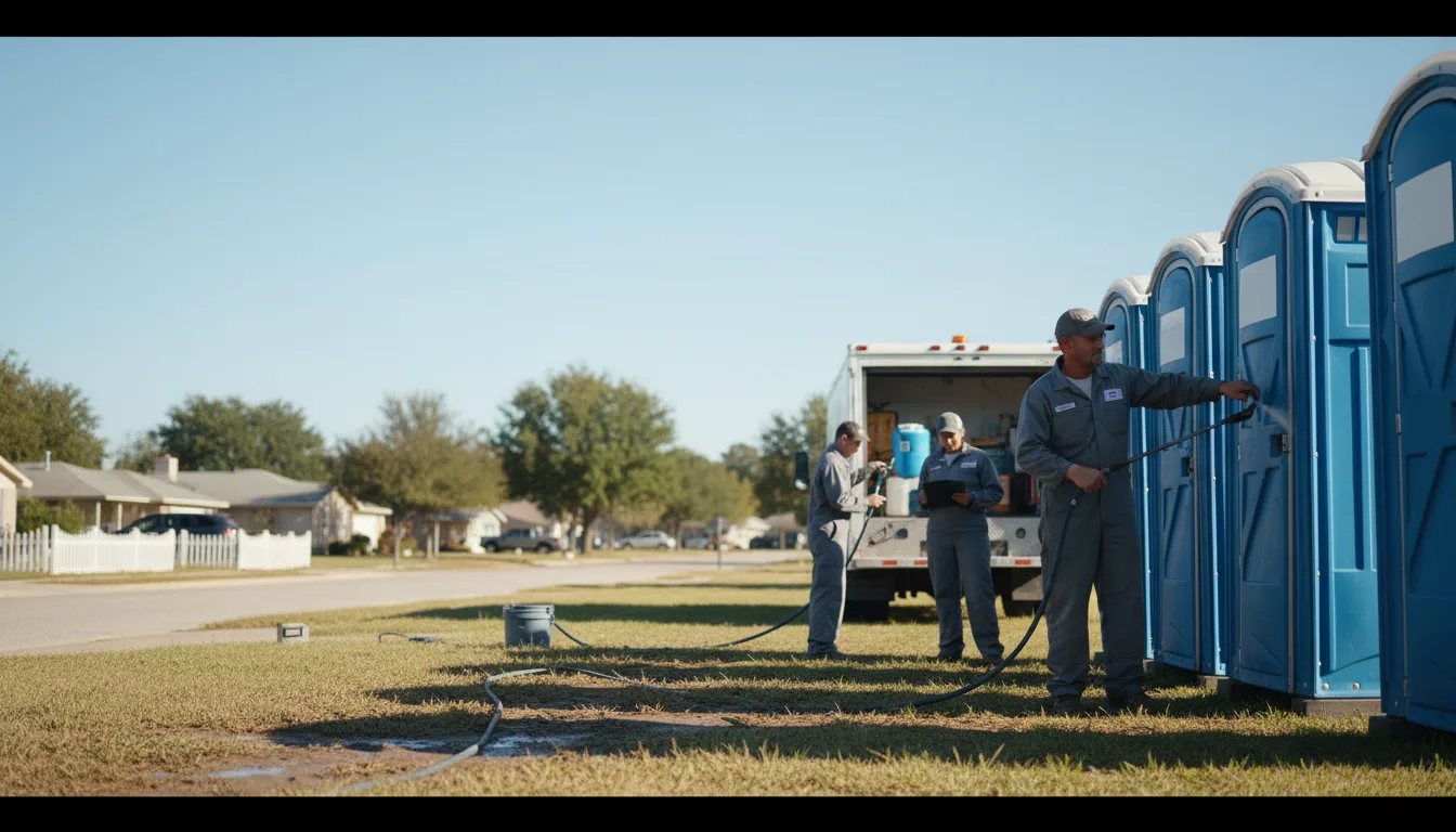 Long-Term Portable Toilet Rental in Egg Harbor, WI near me